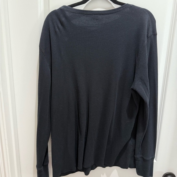 Natural Reflections Black Waffle Knit Top - Picture 2 of 4